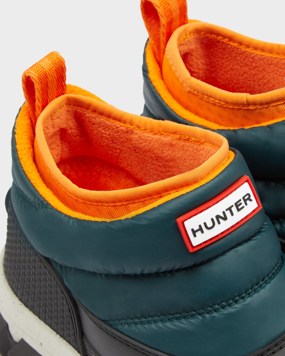 Hunter Sne Støvler Dame Grøn/Grå | Original Insulated Ankle | OXCAQ-4270